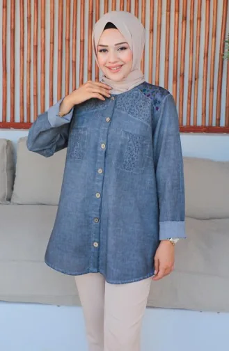 Chemise Authentique 1150-01 Gris 1150-01