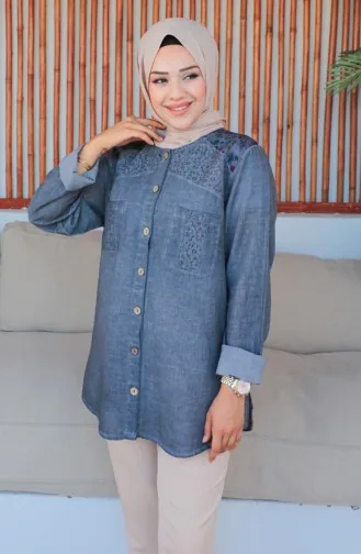 Chemise Authentique 1150-01 Gris 1150-01