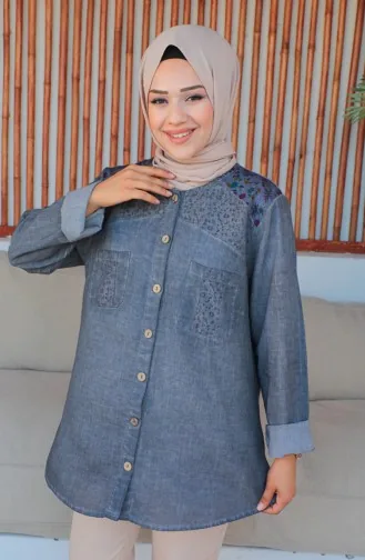 Chemise Authentique 1150-01 Gris 1150-01