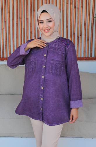 Authentic Shirt 1150-03 Purple 1150-03