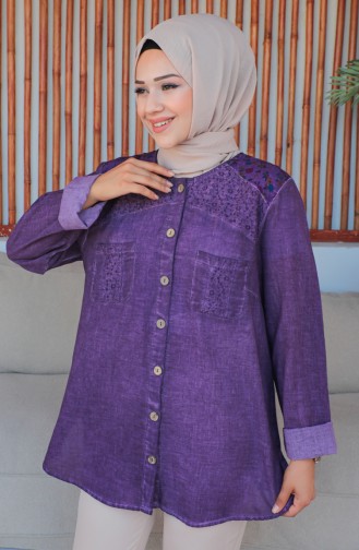 Authentic Shirt 1150-03 Purple 1150-03