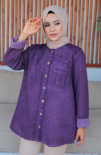 Authentic Shirt 1150-03 Purple 1150-03