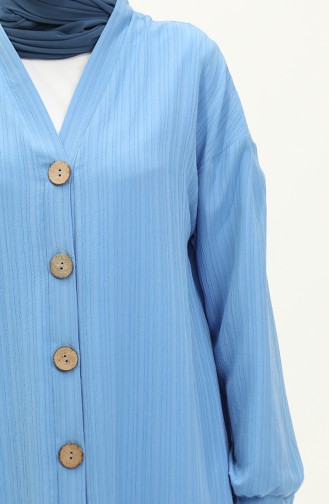 Buttoned Midi Tunic Cardigan 4061-05  4061-05