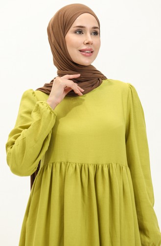 Robe Plissée 1881-03 Vert 1881-03