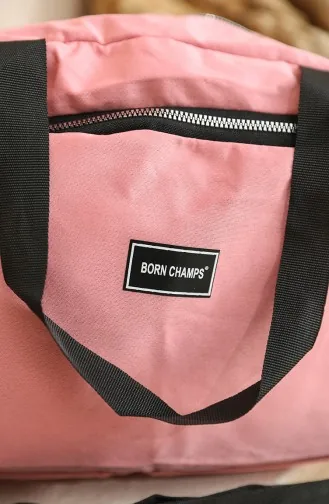 Born Champs Sac à bagages à Double Fermeture 5025-03 Rose 5025-03