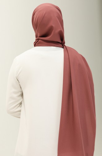 Châle Medina Uni En Soie 2027-02 Rose Poudré Foncé 2027-02