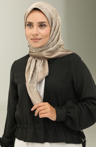 إيشارب منقوش كاراجا 81021-04 فيزون ذهبي 81021-04