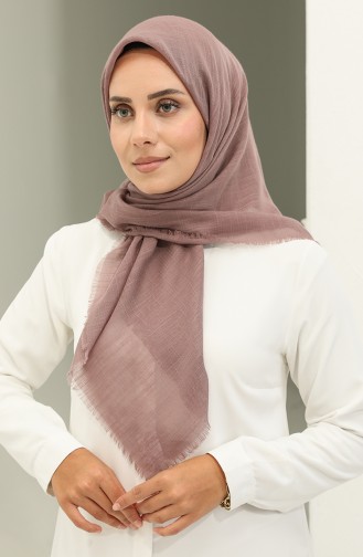 Plain Flare Scarf 2026-03 Dark Mink 2026-03