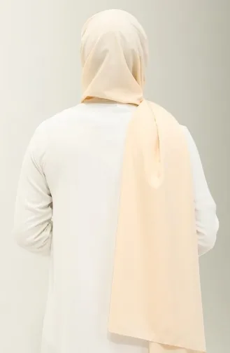 Medina Silk Plain Shawl 2027-13 Light Beige 2027-13