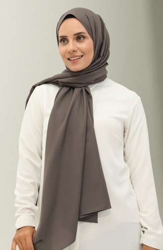 Schlichtes Medina-Seidentuch 2027-19 Geräuchert 2027-19
