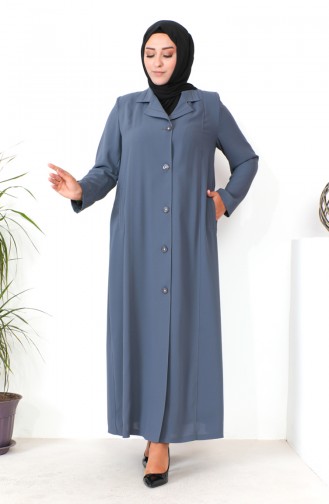 Par dessus Boutonnés Grande Taille 2422-03 Gris 2422-03