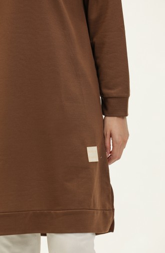 Slit Sports Tunic 0065-01 Brown 0065-01
