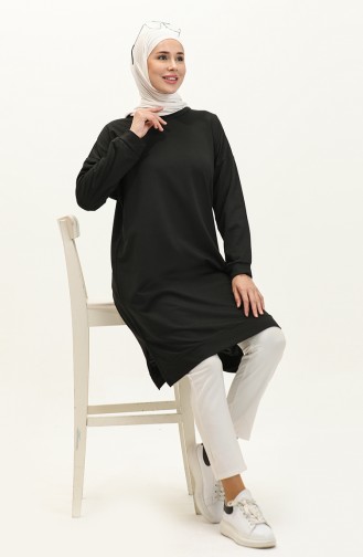 Slit Sports Tunic 0065-06 Black 0065-06