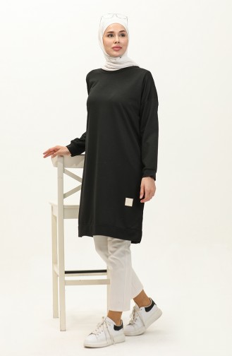 Slit Sports Tunic 0065-06 Black 0065-06