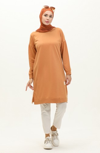 Slit Sports Tunic 0065-07 Camel 0065-07