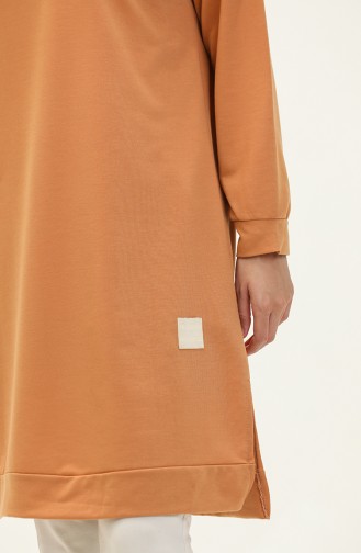 Slit Sports Tunic 0065-07 Camel 0065-07