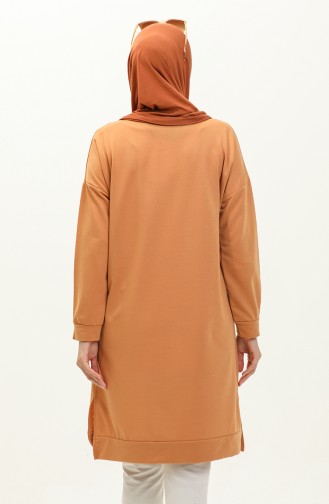 Slit Sports Tunic 0065-07 Camel 0065-07