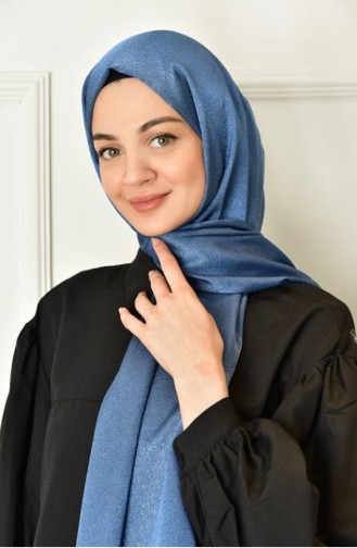 Platinum Effen Sjaal Indigo Platinum00 008 3105