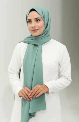 Schlichtes Medina-Seidentuch 2027-28 Grün 2027-28