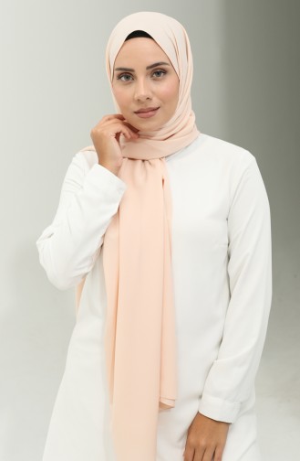 Medina Silk Plain Shawl 2027-31 Beige 2027-31