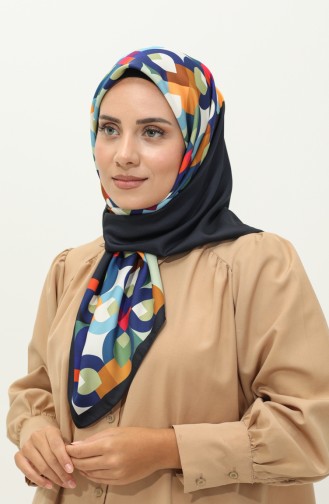 إيشارب تويل منقوش كاراجا  81031-04 أسود أصفر 81031-04