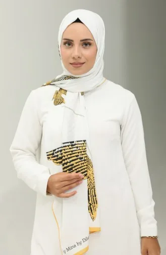 Design Sjaal 8676-03 Geel 8676-03