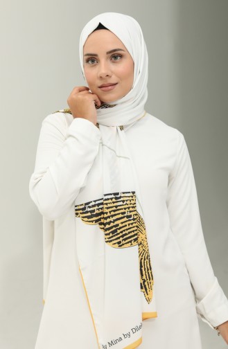 Design Shawl 8676-03 Yellow 8676-03