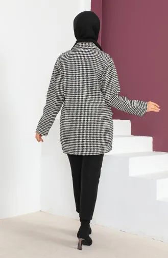 Buttoned Blazer Jacket 23K8766-01 Black 23K8766-01