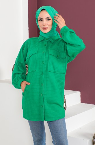 Quilted Jacket 23k8798-03 Green 23K8798-03