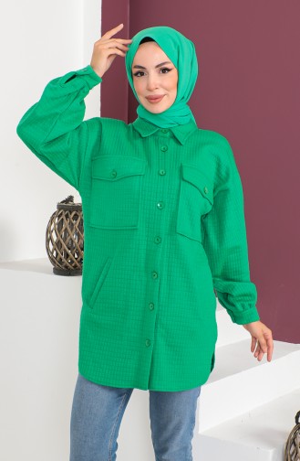 Quilted Jacket 23k8798-03 Green 23K8798-03