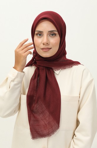 وشاح مُلهب بتصميم سادة 90155-01 لون أرجواني 90155-01