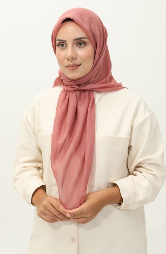 Plain Flamed Scarf 90155-10 Dried Rose 90155-10