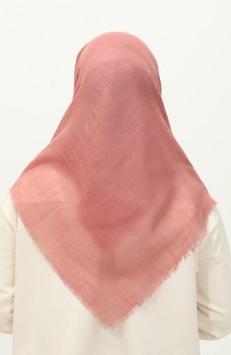 Plain Flamed Scarf 90155-10 Dried Rose 90155-10