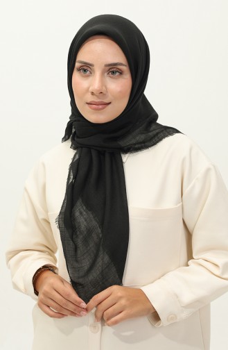 Plain Flame Scarf 90155-18 Black 90155-18