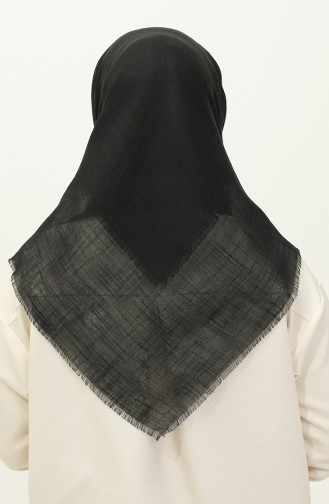 Plain Flame Scarf 90155-18 Black 90155-18