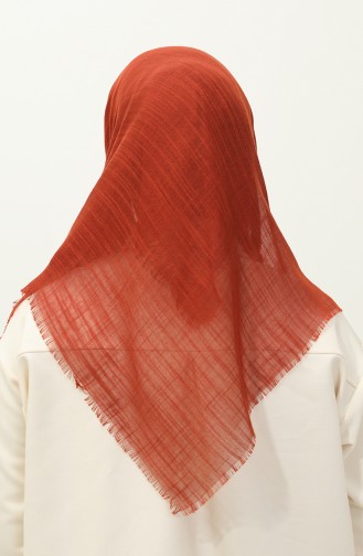 Plain Scarf 90155-24 Brick Red 90155-24