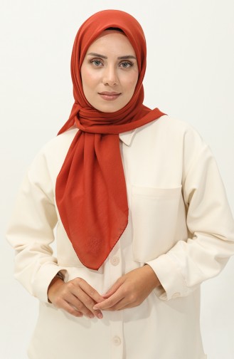 Plain Cool Scarf 90156-02 Brick Red 90156-02