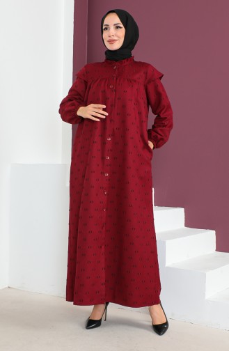 Abaya Jacquard 23K8811-02 Rouge Claret 23K8811-02