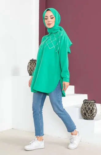 Chemise Stoned 0003-02 Vert 0003-02
