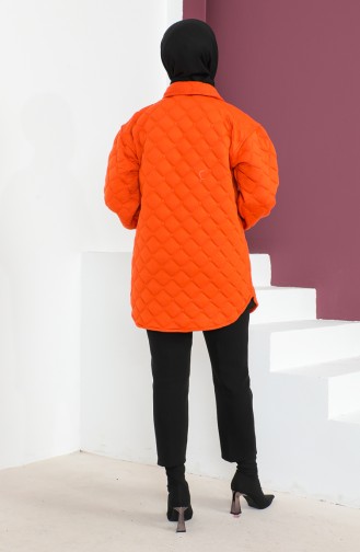 Manteau Matelassé 23K8765-02 Orange 23K8765-02