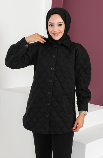 Manteau Matelassé 23K8765-03 Noir 23K8765-03