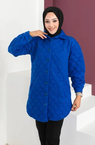 معطف مُبطن 23K8765-05 لون أزرق 23K8765-05