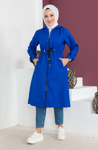 Trenchcoat mit Kapuze und Reißverschluss 23K8779-01 Saks 23K8779-01