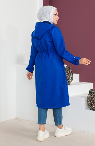 Trenchcoat mit Kapuze und Reißverschluss 23K8779-01 Saks 23K8779-01