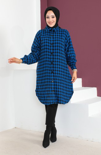 Tuniek Met Koevoetmotief 23k8763-03 Saks 23k8763-03