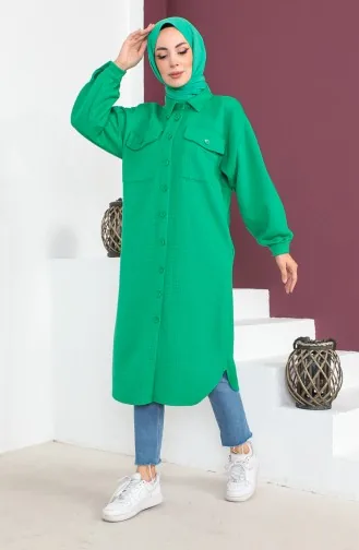Quilted Tunic 23K8802-01 Green 23K8802-01