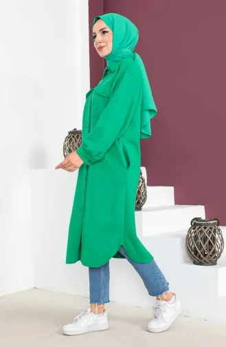 Quilted Tunic 23K8802-01 Green 23K8802-01