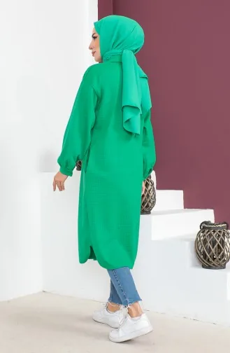 Quilted Tunic 23K8802-01 Green 23K8802-01