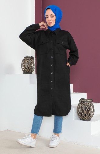 Gewatteerde Tuniek 23K8802-03 Zwart 23K8802-03