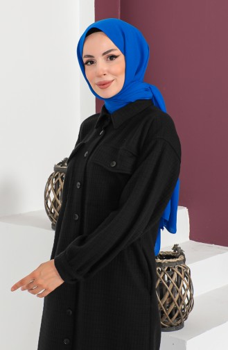 Gewatteerde Tuniek 23K8802-03 Zwart 23K8802-03